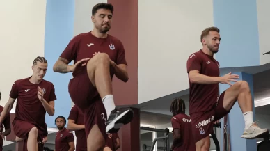 Trabzonspor yeni sezon hazırlıklarını sürdürdü