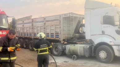 Mardin'de tırın yakıt deposu patladı! 7 kişi yaralandı