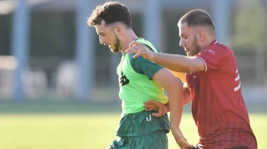 Bursaspor'dam hazırlık maçında Üsküp FK'ye 6 gol