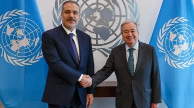 Dışişleri Bakanı Fidan, BM Genel Sekreteri Guterres ile görüştü