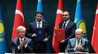 Bakan Kacır, Türkiye-Kazakistan Yüksek Düzeyli Stratejik İşbirliği Konseyi Beşinci Toplantısı'na katıldı