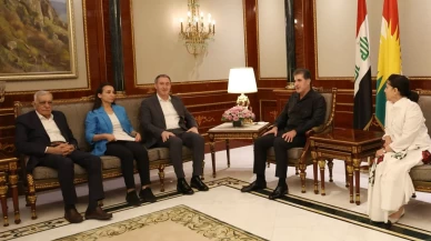 IKBY Başkanı Neçirvan Barzani, DEM Parti heyetini kabul etti