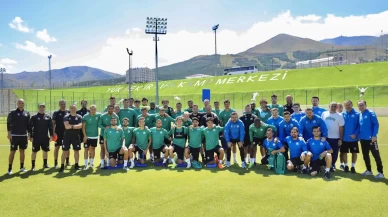 Konyaspor, Erzurum kampında ikinci etap çalışmalarına başladı