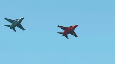 'HÜRJET' ve 'HÜRKUŞ' İstanbul semalarında havalandı