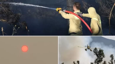 3 bölgede yangınlar sürüyor! Bakan Yumaklı açıkladı: Riskli günler geçiriyoruz...