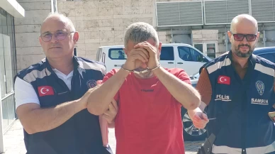 Eşini ve kızını hastanelik etti, polise bıçak çekip direndi