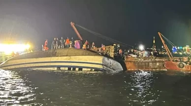 Vietnam'da tekne alabora oldu!