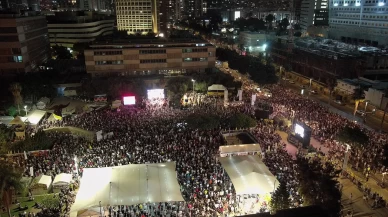 Binlerce İsrailliden Netanyahu'ya tepki!