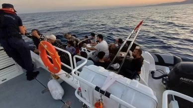 İzmir açıklarında 81 düzensiz göçmen yakalandı