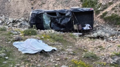 Yayla yolunda feci kaza: 2 ölü, 4 yaralı