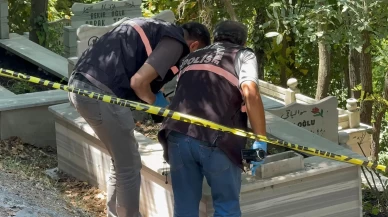 Mezarlıkta esrarengiz olay! Bal mumu bebeğin sırrı araştırılıyor