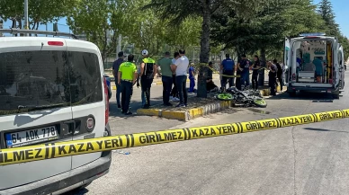 Uşak'ta motosiklet kazası can aldı!