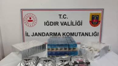 Iğdır'da kaçak sigara ve botoks operasyonu
