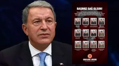 Hulusi Akar'dan dikkat çeken mesaj: Şehitler için başsağlığı diledi, teröre karşı kararlılığın altını çizdi