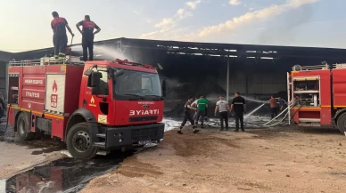 Teknoloji Bakanı Kacır'ın ziyareti öncesi panik anları: Kırşehir'de Petlas fabrikasında yangın