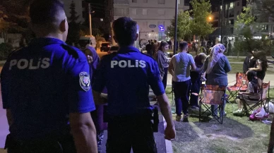 Aksaray'da asayiş ekipleri park ve bahçelerde kuş uçurtmuyor