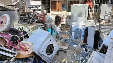 Ankara’da ev eşyası alan şahsın hem ödeme yapmadığı hem de dükkana saldırdığı iddiası