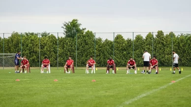 Gaziantep FK'li futbolcular laktat testinden geçti