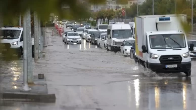 Gaziantep'te sağanak etkili oldu
