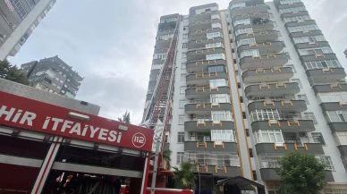 Adana'da apartman dairesinde çıkan yangın söndürüldü