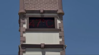 47 dereceyle Türkiye’nin en sıcak ili oldu