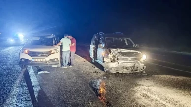 Malatya’da iki otomobil çarpıştı: 4 yaralı