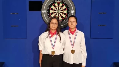 Genç Milli Kadın Dart Takımı'ndan büyük başarı
