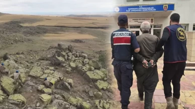 Tarla yangınlarını çıkaran şüpheli komandolarla yakalandı