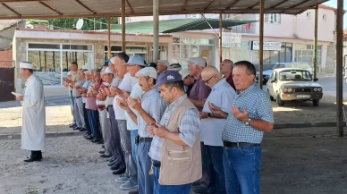 Selendi'de 3 gün süren yağmur duası