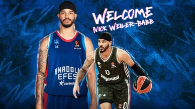 Anadolu Efes, Nick Weiler-Babb'ı kadrosuna kattı