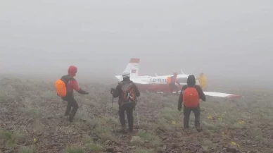 Kaçkar Dağı'nda düşen uçak!