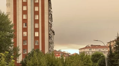 Bilecik'teki orman yangınının dumanı Eskişehir'e ulaştı