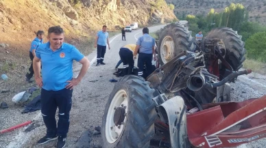 Karaman’da traktör devrildi: 1 ölü