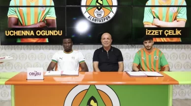Alanyaspor Uchenna Ogundu ve İzzet Çelik'i kadrosuna kattı