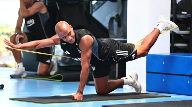 Beşiktaş, Shakhtar Donetsk maçı hazırlıklarını salonda sürdürdü