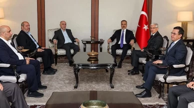 Bakan Fidan'dan kritik hamle! Hamas heyeti ile bir araya geldi