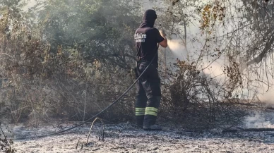 Malkara’da ormana sıçrayan anız yangını kontrol altına alındı