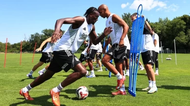 Beşiktaş, günü iki antrenmanla tamamladı