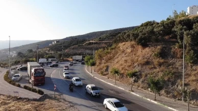 Gemlik-Kumla karayolunda yoğun trafik yaşanıyor