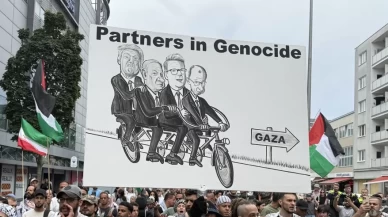 Berlin’de polis, Filistin’e destek yürüyüşün tamamlanmasına izin vermedi