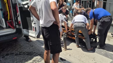 Pedalları karıştırdı, ortalığı böyle birbirine kattı