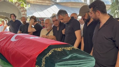 Son yolculuğuna evladıyla yan yana uğurlandı