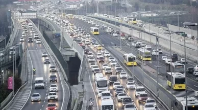 İstanbul'da trafik yoğunluğu yüzde 74'e çıktı