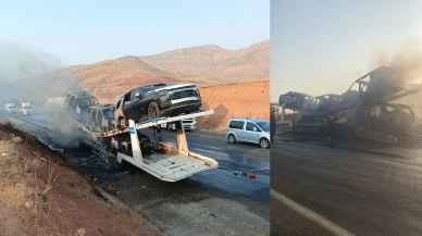 Batman’da sıfır kilometre 5 lüks araç hurdaya döndü