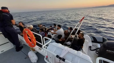 İzmir açıklarında 81 düzensiz göçmen yakalandı