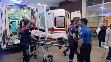 Adıyaman'da motosiklet kazası: İki polis memuru yaralandı