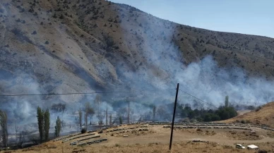 Niğde'de ağaçlık alanda çıkan yangın kontrol altına alındı