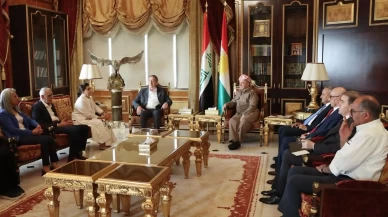DEM Parti heyeti Barzani ile buluştu: On yıl sürecek diyalog, bir saatlik savaştan daha iyidir