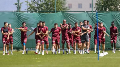 Trabzonspor, yeni sezon hazırlıklarına devam etti