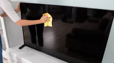 Islak mendille temizlik televizyonunuza zarar veriyor!